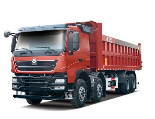 Caixa de carga de aço carbono Diesel Direção hidráulica Sinotruck HOWO 6X4 camião de descarga usado