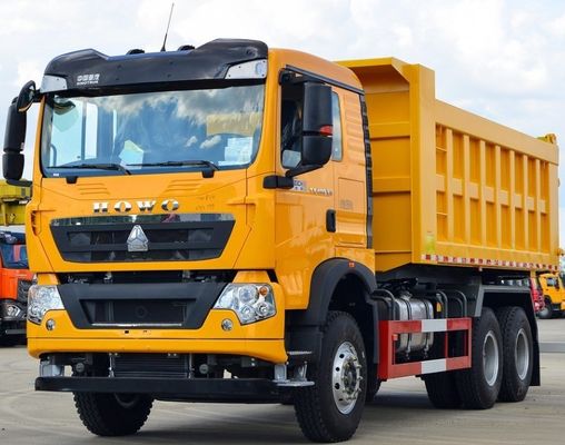 Euro6 Standard de Emissões 6X4 camião de descarga Haowo para projetos de construção pesados