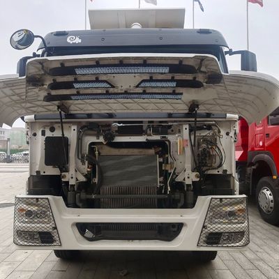 Direção hidráulica com assistência elétrica caminhão HOWO de segunda mão 6X4 caminhão de descarga de 10 rodas