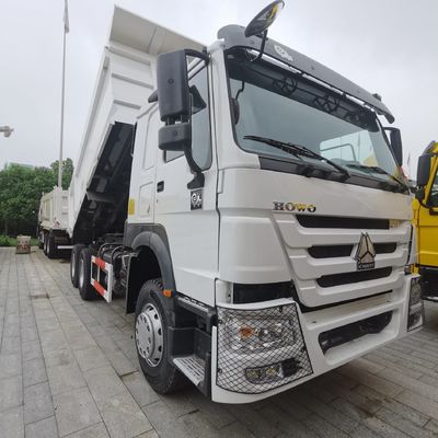 Caminhão de descarga de chassi Sinotruk personalizado com design de pneus sem tubos e assistência de energia