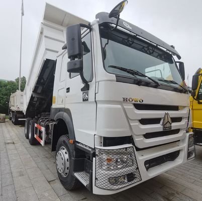 US Diesel Sinotruk Capacidade de 30-40 t Caminhão de descarga de direção hidráulica para transporte pesado