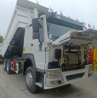 Caminhão de descarga usado com assistência elétrica e chassi Sinotruk