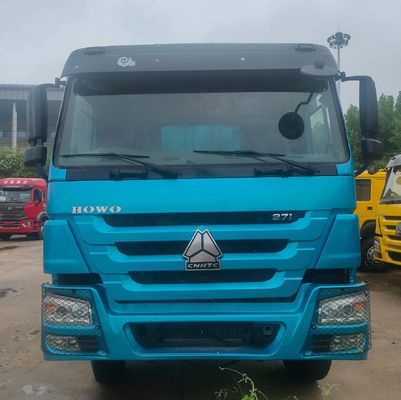 Caminhão de auto-despejo HOWO 371HP Caminhão de despejo usado com 680,00cm * 255,00cm * 380,00cm Tamanho do pacote