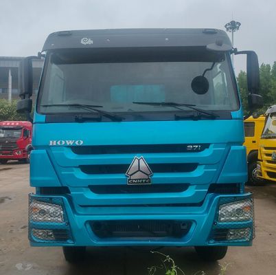 Direção hidráulica HOWO 371HP8X4 Carrinho de descarga de rodas para transporte de materiais pesados