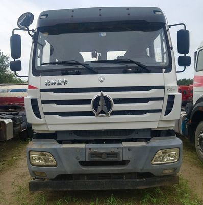 Direção hidráulica 6X4 Beiben caminhão de transporte para caixa de carga de aço carbono e tarefa pesada