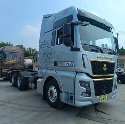 Chassi Sinotruk Shandeka 6X4 descontado caminhão de transporte de tração a gás para cargas pesadas