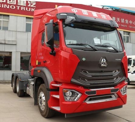 Sinotruck usado Sitrak HOWO 6X4 CNG Truck Pacote Tamanho 745.00cm * 253.00cm * 290.00cm