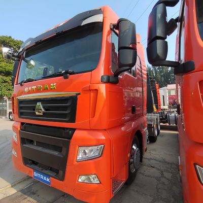 7000.00cm * 250.00cm * 345.00cm Tamanho do pacote Acessível Sitrak 6X4 480 HP cabeça de tractor