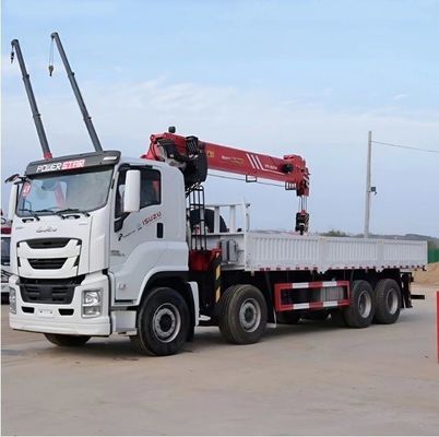 Caminhão de 8X4 16t de carga hidráulica com moagem recta