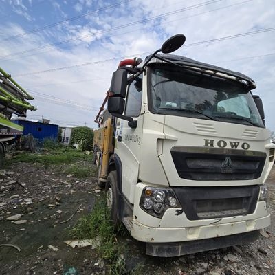 8*2 Caminhão de bombeamento Componentes de chassi remodelados com pneus e sistema de direção assistida