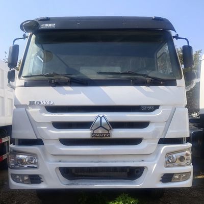 Transmissão manual 371 Cv 6X4 camião de descarga com Cnhtc Haowo e motor diesel