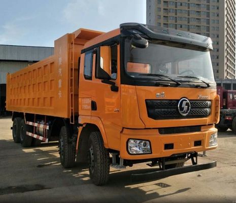 Cor personalizada 6X4 camião de descarga hidráulico de assistência de energia e aço carbono material de caixa de carga