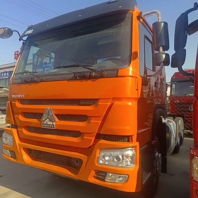 Sinotruk usado HOWO 6X4 cabeça de reboque tractor cavalo carregador de carregamento opção de pagamento inicial