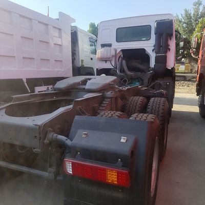 Pagamento completo de carga pesada 400HP HOWO Trator Trailers Truck com transmissão manual tipo
