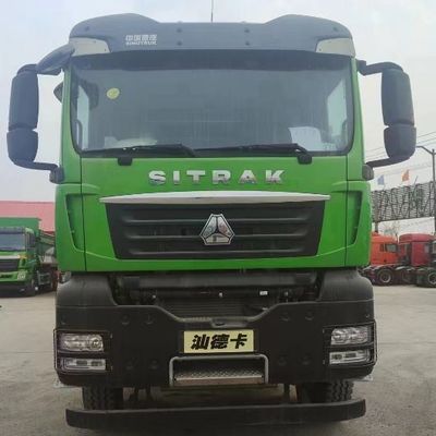 Direção hidráulica com assistência elétrica cor personalizada 6X4 Sinotruk Chassis Dump truck