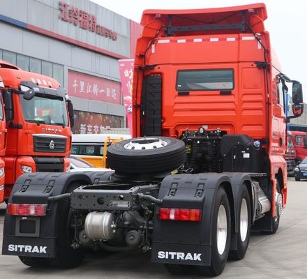 Trator a gás com transmissão manual na Nigéria Sinotruk Shandeka 6X4 Usado Sitrak GNC