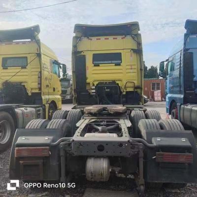 Confortável Air Seats Shande Truck Tractor para Caixa de Cargo de Aço de Carbono Reboque Semi-Relógio