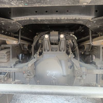 Mercado de caminhões de lixo usados com design de pneus sem tubo do National Heavy Duty Truck Delong