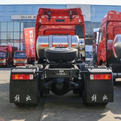 Um caminhão-trator de GNL de 480 HP com suspensão a ar A combinação perfeita de potência e conforto