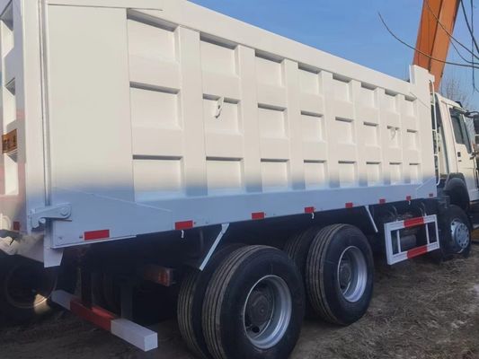Shacman F3000 8X4 375HP camião de descarga usado com capacidade de motor 4-6L estilo de elevação frontal