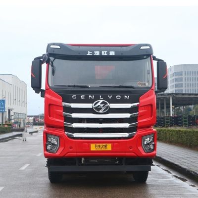 Customização de pneus Saic Hongyan Jiehu H6 6X4 caminhão-trator para construção pesada