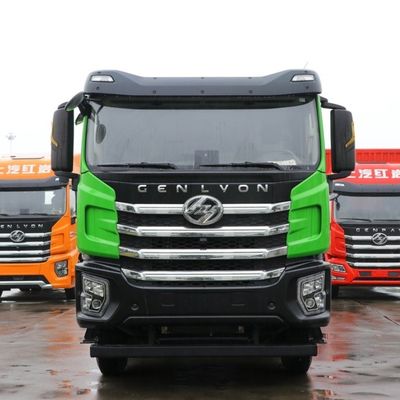 6X4 Tractor Truck Saic Hongyan Jiehu H6 com Dump Trucks e ≤5 Assentos