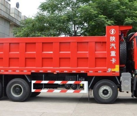 Caminhão de descarga robusto e pesado Delongx3000 com assento de suspensão a ar e roda motriz 6×4