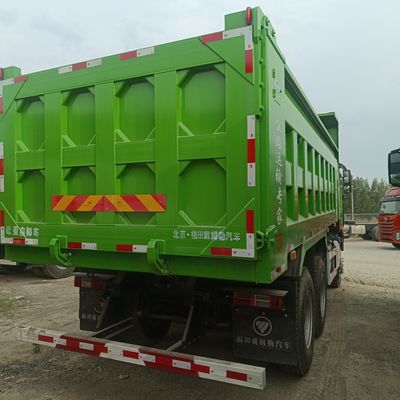 Desenho de pneus sem tubo 6X4 6,5m camião de lixo com 6 meses de serviço pós-venda em Omã