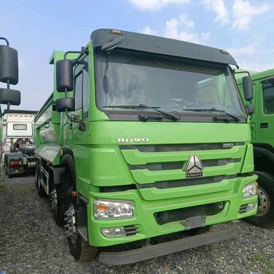 Transmissão manual 6×4 Usada HOWO Chassis Sinotruk Caminhão de descarga com operação flexível