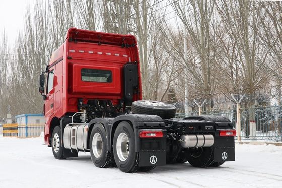 Tanque de combustível de 600L camião de descarga de carga pesada tractor de suspensão a ar com transmissão manual