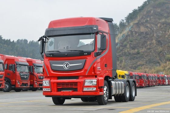Capacidade de carga de 31-40 t. Veja o nosso tractor pesado de 420 HP com suspensão pneumática.