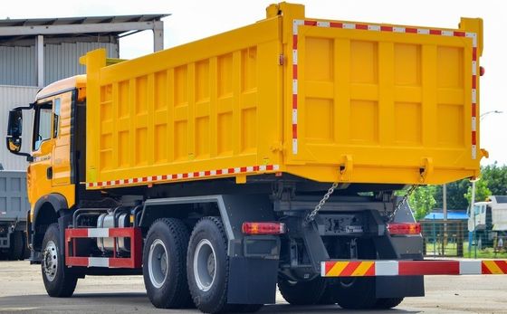 10 Wheel Diesel HOWO Dump Truck com pneu da National Heavy Truck Manufacturing