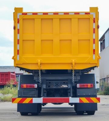 10 Wheel Diesel HOWO Dump Truck com pneu da National Heavy Truck Manufacturing