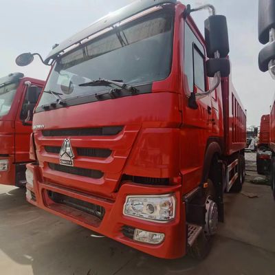 Caminhão de descarga para desempenho de trabalho pesado com direção hidráulica e diesel HOWO371