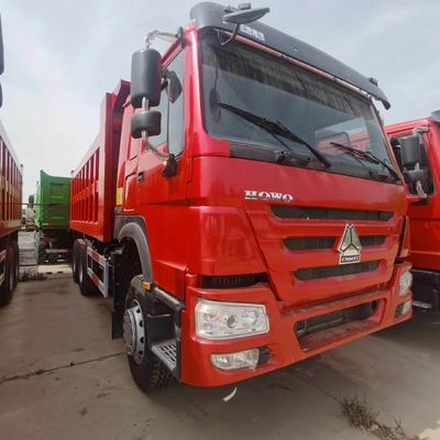 Caminhão de descarga para desempenho de trabalho pesado com direção hidráulica e diesel HOWO371