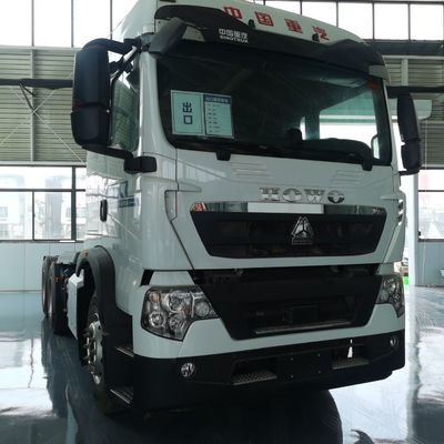 Utilizado HOWO caminhão de 460hp 6×4 caminhão de reboque de 351-450hp