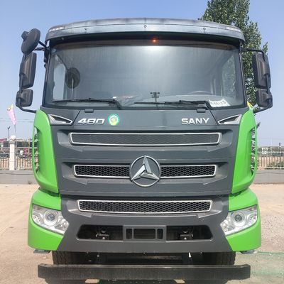 Pneus 480 HP camião de descarga pesado 8X4 usado 8,2m para devoluções de devoluções Política de devolução de 30 dias