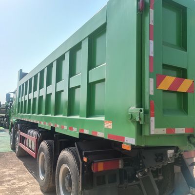 Pneus 480 HP camião de descarga pesado 8X4 usado 8,2m para devoluções de devoluções Política de devolução de 30 dias