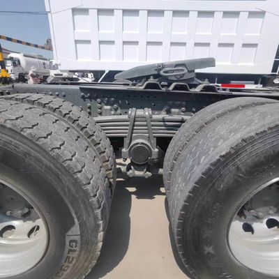 Caminhão de reboque pesado com motor a diesel de 400 hp com direção hidráulica e assistência de potência