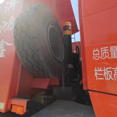 371HP 20cbm Euro3 Weichai Diesel Tipper Truck Camião de mineração com direção hidráulica