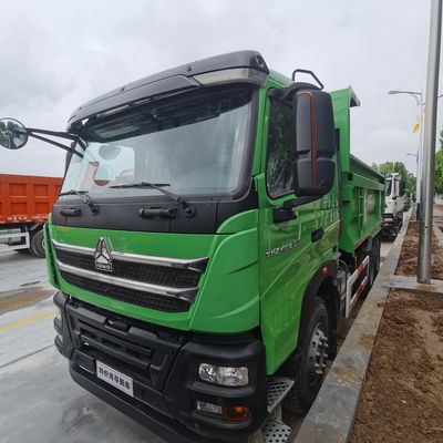 Caminhão de lixo motorizado com chassi Sinotruk Shacman e cabine de ar condicionado