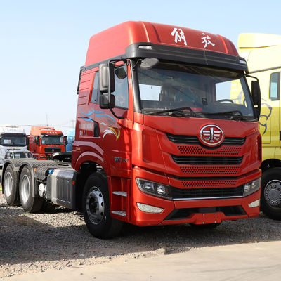 Direção hidráulica 6X4 Trator pesado Caminhão de reboque com direção e assistência de potência