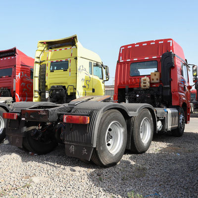 Direção hidráulica 6X4 Trator pesado Caminhão de reboque com direção e assistência de potência