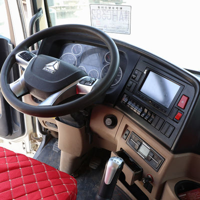 Direção hidráulica 6X4 Trator pesado Caminhão de reboque com direção e assistência de potência