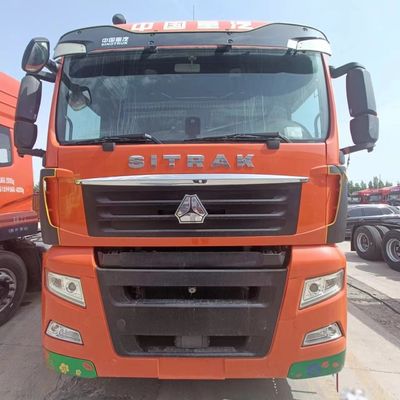 Sitrak C7 480 Caminhão pesado para reboque de reboque de tractor de alta potência e transporte marítimo
