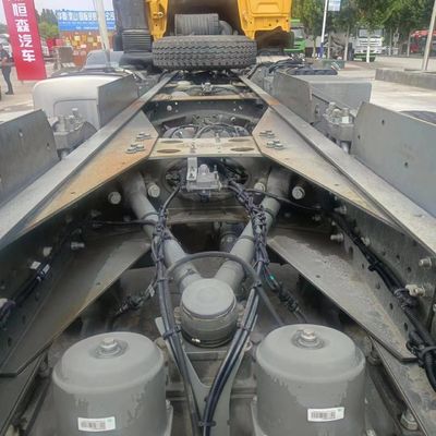 Cabina de ar condicionado camião de descarga usado em excelente estado com caixa de carga de aço carbono