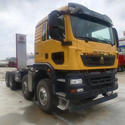 4-6L Capacidade do motor camião de descarga HOWO para obras de construção em 11x2.55x3.49m Tamanho