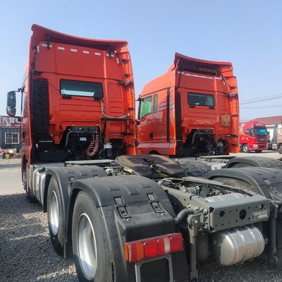 Assento do condutor Caminhão pesado de segunda mão Sitrak G7h Trator com design de pneu sem tubo