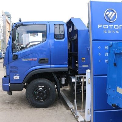 Capacidade do motor 4-6L 160 Cv Chassis Sinotruk Recuperado caminhão de mineração para o Congo