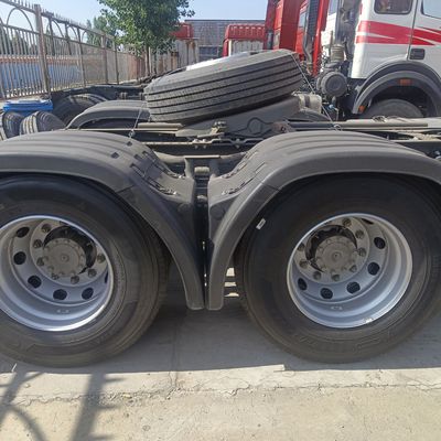 Transmissão manual de 6×4 rodas motrizes Haowo Truck de tração pesada com suspensão pneumática